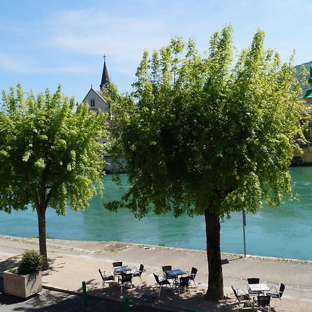 Hotel Du Rhone Seyssel Bagian luar foto