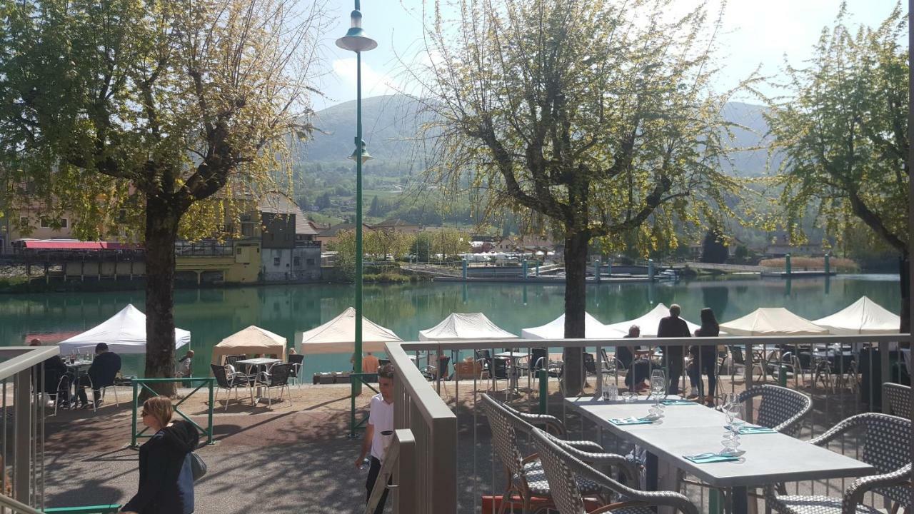 Hotel Du Rhone Seyssel Bagian luar foto