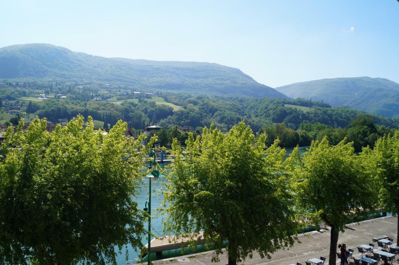 Hotel Du Rhone Seyssel Bagian luar foto