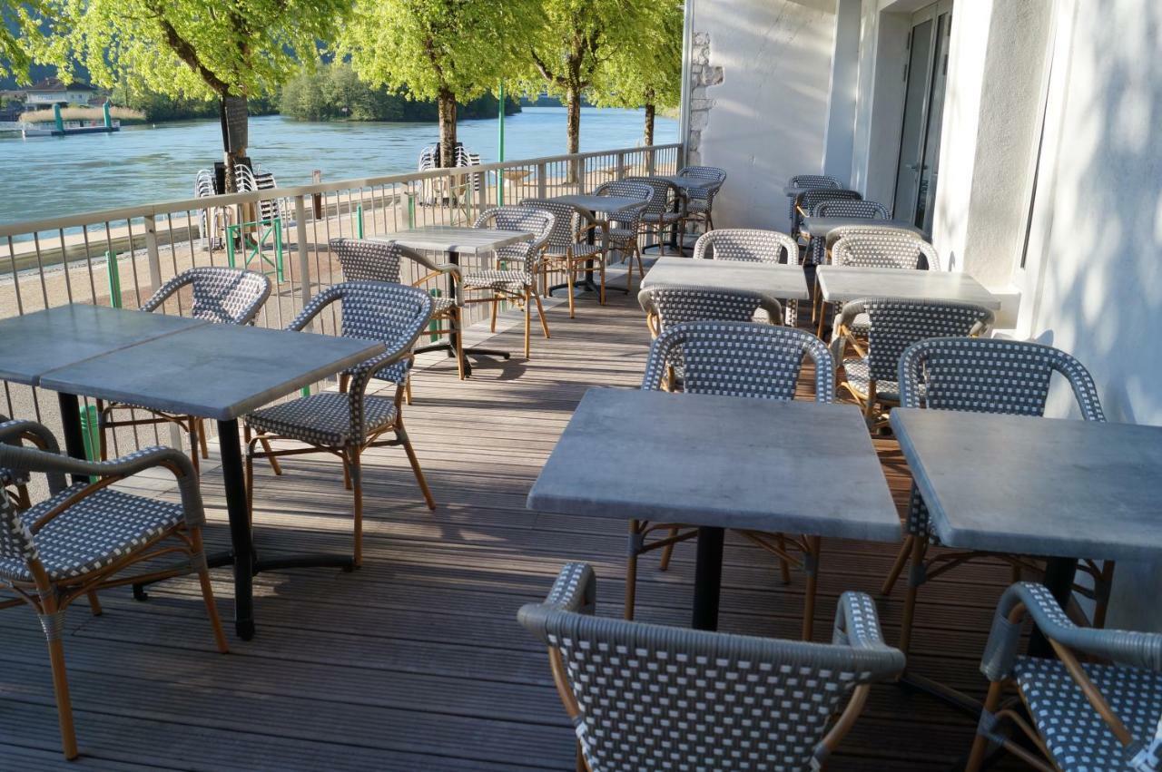 Hotel Du Rhone Seyssel Bagian luar foto